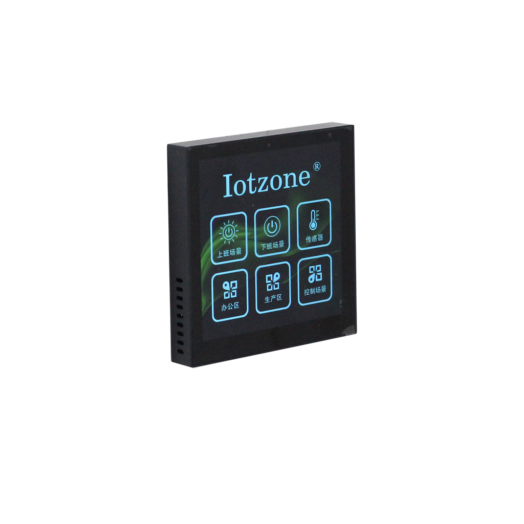 ZMLCD-86PANEL 4.0寸RS485触摸显示面板产品外观