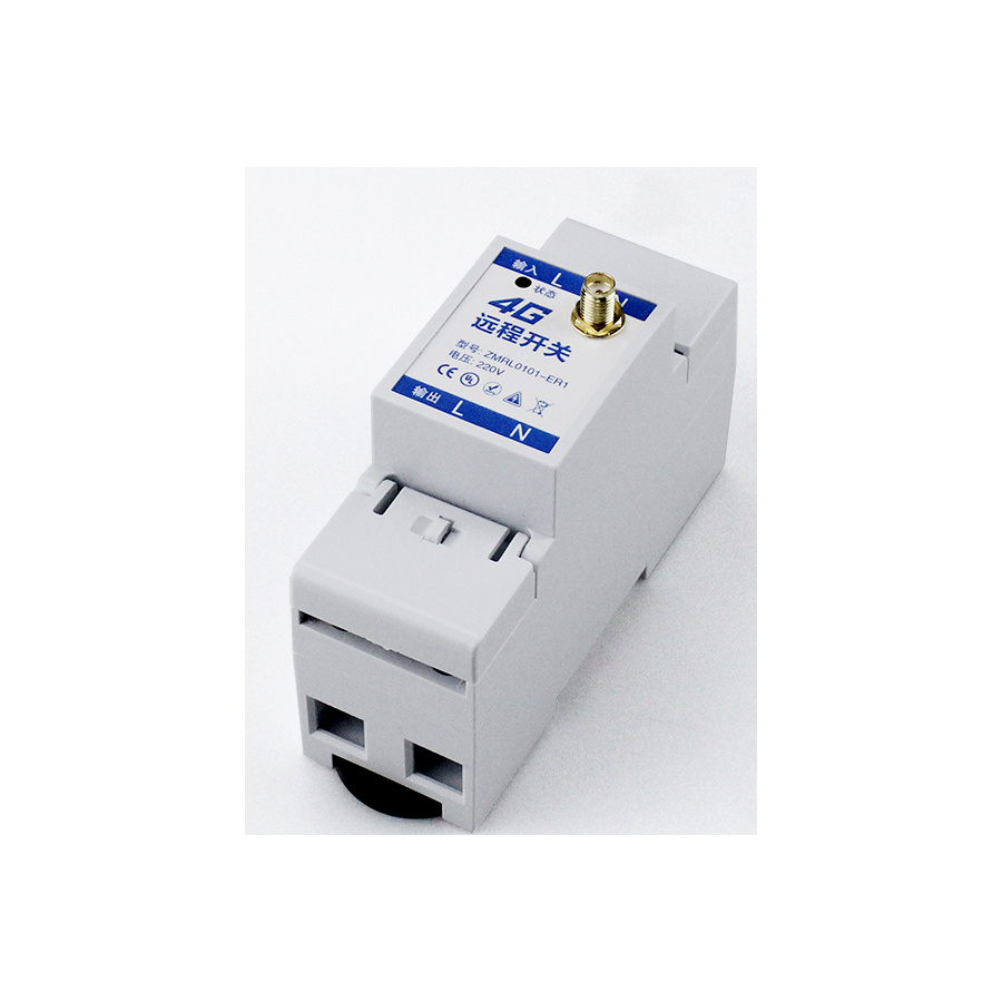 ZMRL0101-ER1 单路4G电量继电器三分之四视角产品外观
