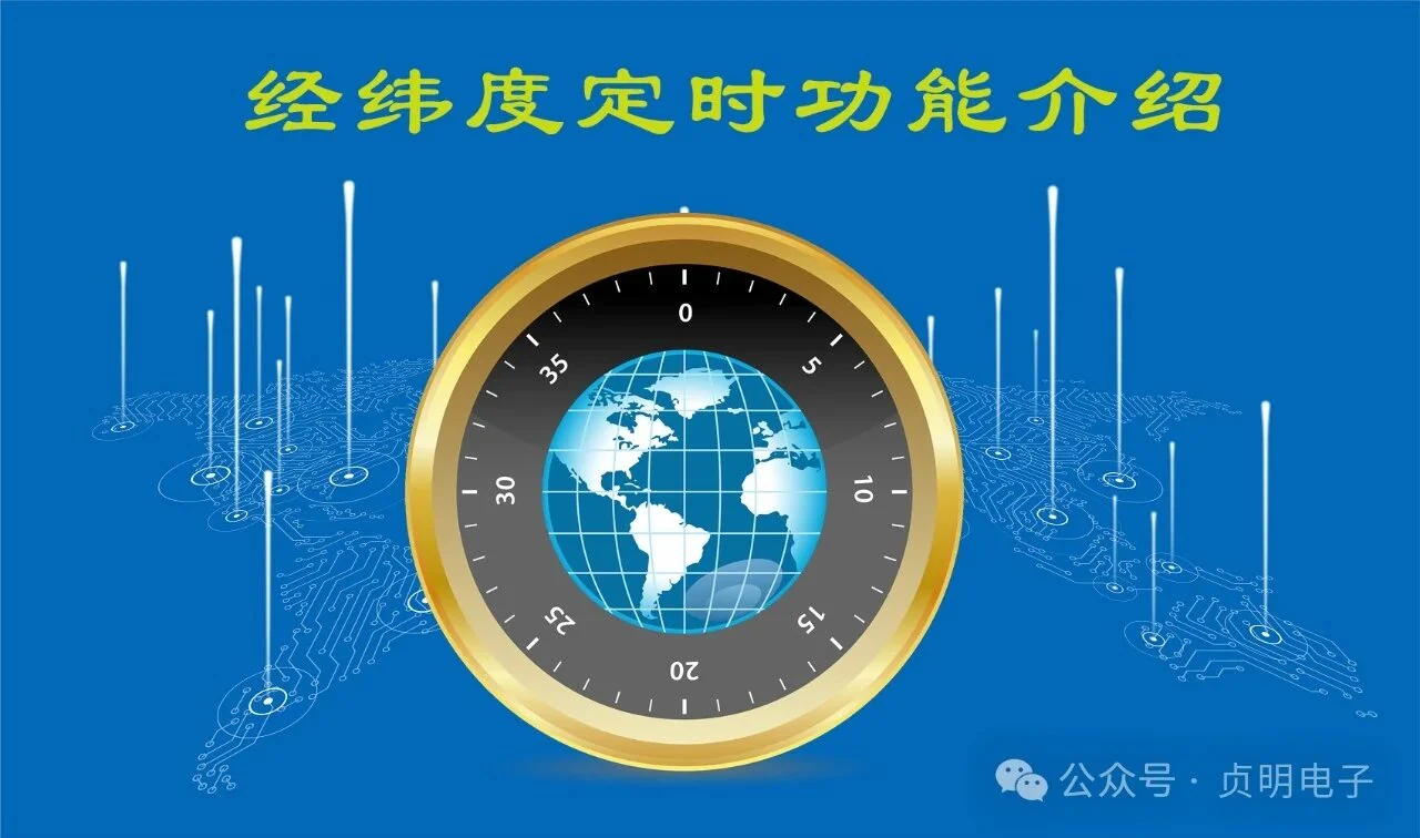经纬度定时功能介绍封面
