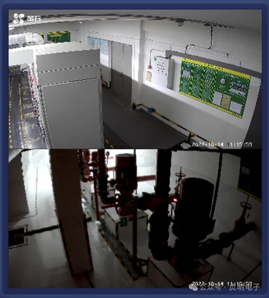 智慧物业机房和公共区域视频监控集成画面