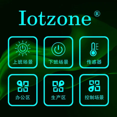 ZMLCD四寸触摸屏智慧照明控制界面